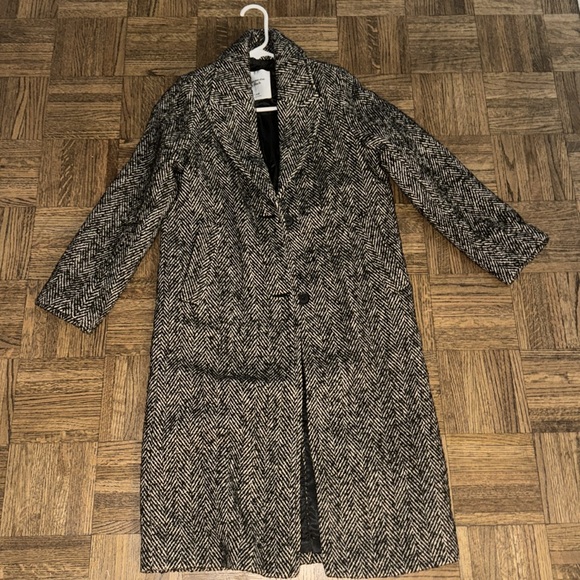 Abercrombie Wool-Blend Tailored Topcoat - Picture 4 of 6